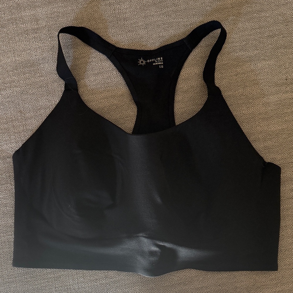 Aerie Black Sports Bra